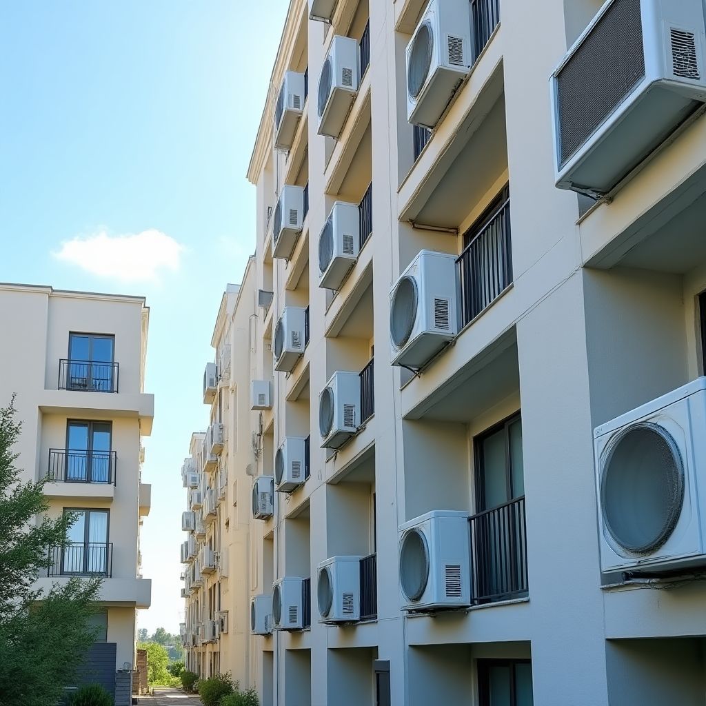 Wohnanlage Klimaanlage Projekt